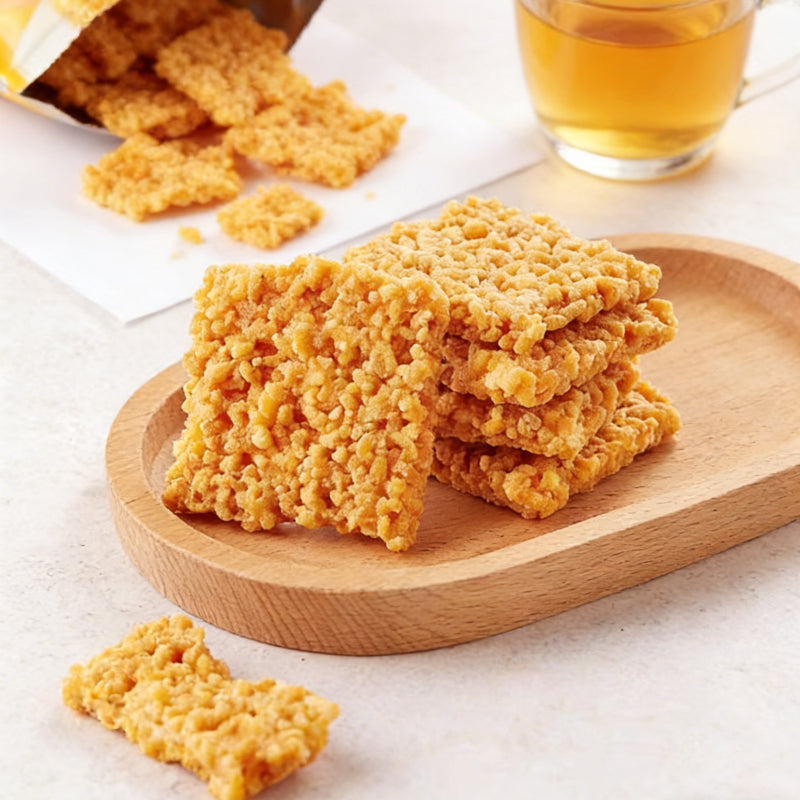 9.88oz/1boxed  Glutinous Rice Rice Crust,Two flavors