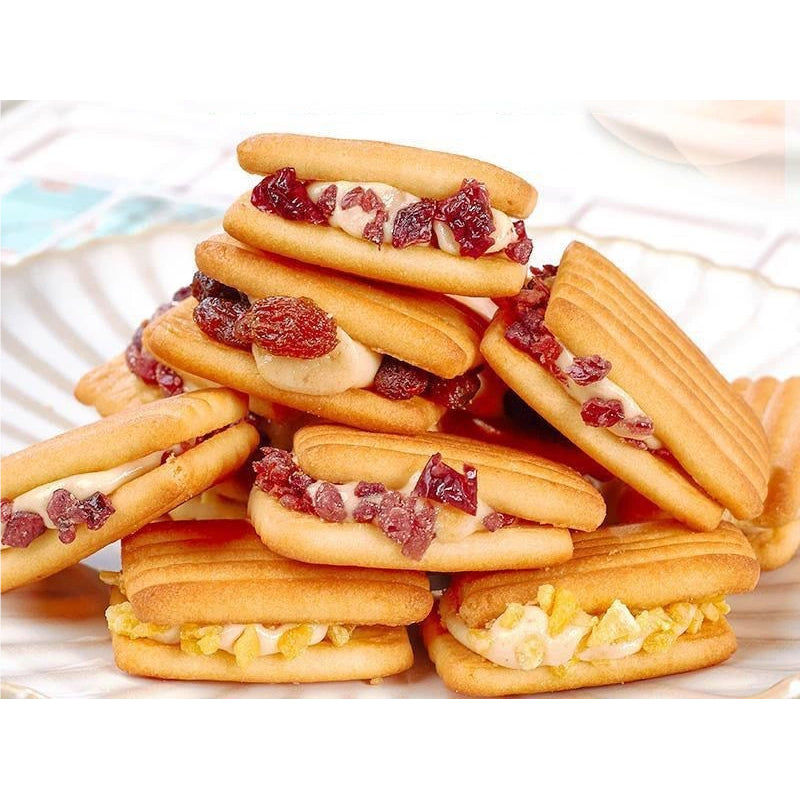 7.39oz/1bag Milk Crisp Nougat Filled Cookies