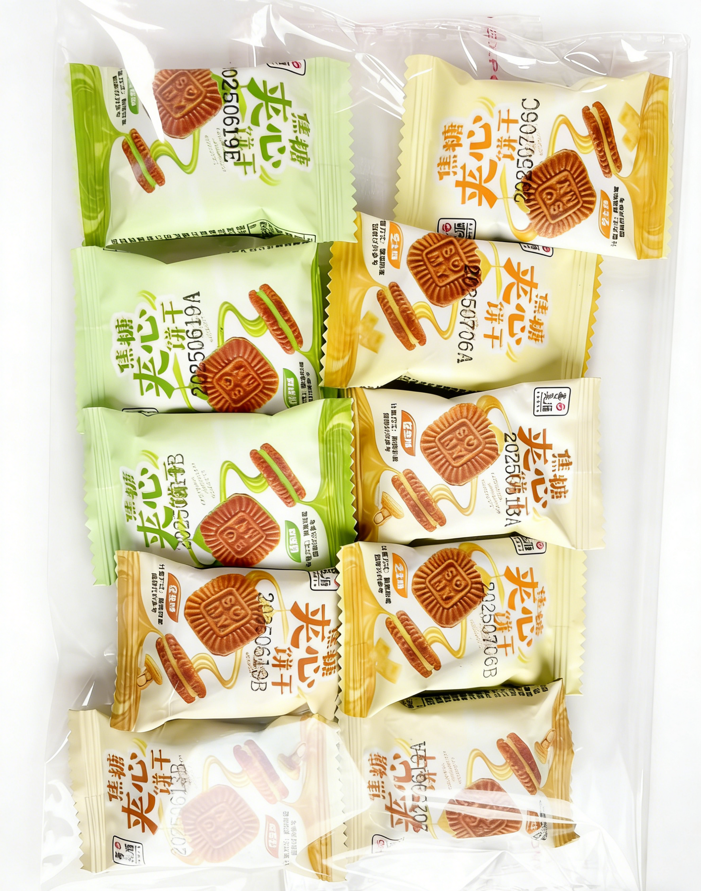 10.43oz/1bag Caramel Filled Cookies