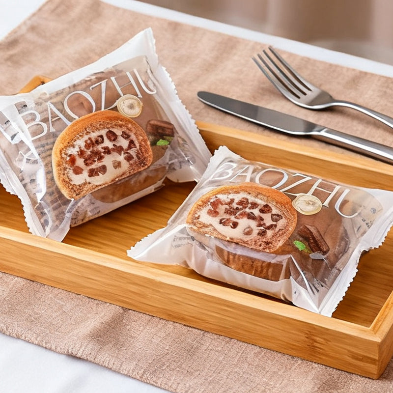 13.03oz Boba Bubble Tea Flowing Heart Tear Bag,Brown Sugar Macchiato Flavor