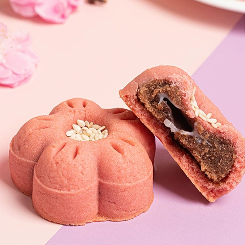3.88oz/1bag [Lingshiwuyu] Peach Blossom Cake
