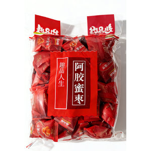 1.13LB/1bag Ejiao Candied Dates,A Traditional Chinese Health Treat, Sweet, Chewy & Nutritious, Perfect for Wellness Gifting or Self-Care Snacking