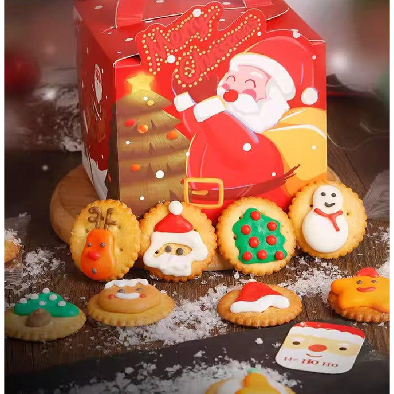 8.99oz/1bag (Includes 40 packages) Christmas Decorated Cookies