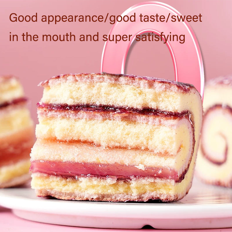 1.01LB/1bag(Includes 9 packages) Hug Roll Cake,Two flavors