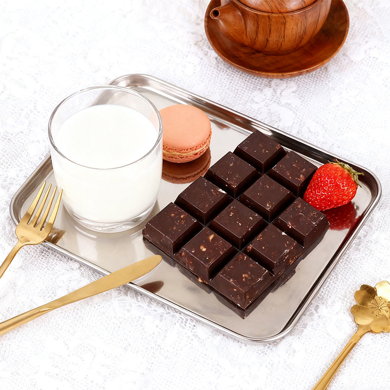 1.12LB(Includes 10 packages) Western Restaurant Nut Chocolate Silky Milk Flavor,Party Snacks