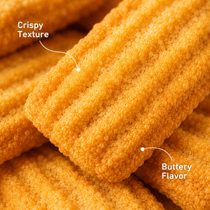 Rich Milky Butter Cookies Crunchy Bite Shortbread Biscuits, Golden Baked Mini Snack Bites